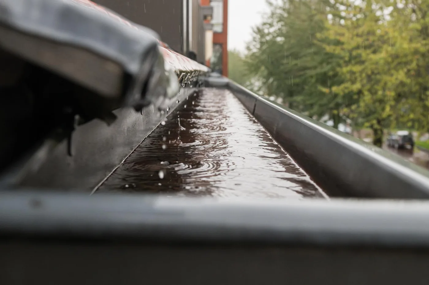 Seamless Gutter Installation For Effective Drainage — illustration